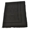 Elisabetta Franchi - Square Pashmina Stole - Black - Scarves - Made in Italy - Luxury Exclusive Collection - Avvenice