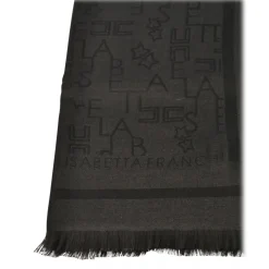 Elisabetta Franchi - Square Pashmina Stole - Black - Scarves - Made in Italy - Luxury Exclusive Collection - Avvenice