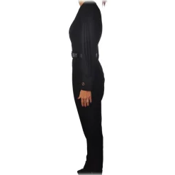 Elisabetta Franchi - Suit with Belt Detail - Black - Dress - Made in Italy - Luxury Exclusive Collection - Avvenice