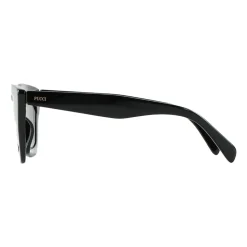 Emilio Pucci - Black and Gold Cat-Eye Sunglasses - 46592166DP - Sunglasses - Emilio Pucci Eyewear - Avvenice