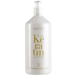 Everline - Hair Solution - Top Restoring Hair Filler Mask - Step 3 - Lady Keratin - Keratin Restructuring - Professional - Avvenice