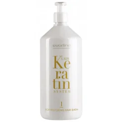 Everline - Hair Solution - Top Restoring Hair Bath - Step 1 - Lady Keratin - Keratin Restructuring - Professional Treatments - Avvenice