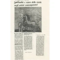Exclusive Art - Giorgio De Chirico - Two Horses - Installation - Avvenice