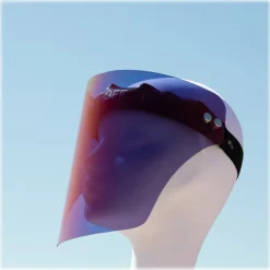 Face Off - Photochromic Visor - Titanium Red - Fashion Luxury - Face Off Eyewear - Covid Protection Mask - Avvenice
