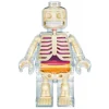 Fame Master - Brick Man - Clear - 4D Master - Mighty Jaxx - Jason Freeny - Body Anatomy - XX Ray - Art Toys - Avvenice