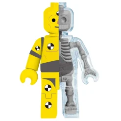 Fame Master - Small Brick Man - Test Dummy - 4D Master - Mighty Jaxx - Jason Freeny - Body Anatomy - XX Ray - Art Toys - Avvenice