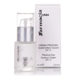 Farmacia SS. Annunziata 1561 - Eye Contour Precious Cream SPF15 - Lifting Smoothing and Bio-Revitalizing Effect - Avvenice