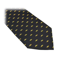 Fefè Napoli - Blue 500 Dandy Silk Tie - Ties - Handmade in Italy - Luxury Exclusive Collection - Avvenice