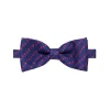 Fefè Napoli - Blue Anchor Silk Bow-Tie - Bow-Tie - Handmade in Italy - Luxury Exclusive Collection - Avvenice