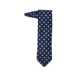 Fefè Napoli - Blue Flower Dandy Silk Tie - Ties - Handmade in Italy - Luxury Exclusive Collection - Avvenice