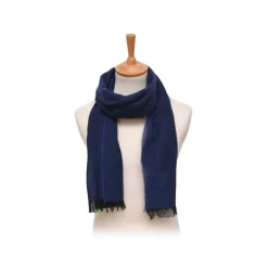 Fefè Napoli - Blue Lagoon Cashmere Elegance Scarf - Scarves and Foulards - Handmade in Italy - Luxury Exclusive Collection - Avvenice