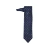 Fefè Napoli - Blue Lightning Dandy Silk Tie - Ties - Handmade in Italy - Luxury Exclusive Collection - Avvenice