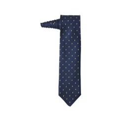 Fefè Napoli - Blue Lightning Dandy Silk Tie - Ties - Handmade in Italy - Luxury Exclusive Collection - Avvenice