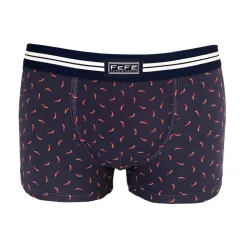 Fefè Napoli - Blue Lucky Horn Man Underwear - Underwear - Handmade in Italy - Luxury Exclusive Collection - Avvenice