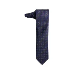 Fefè Napoli - Blue Multicolor Pois Gentleman Silk Tie - Ties - Handmade in Italy - Luxury Exclusive Collection - Avvenice