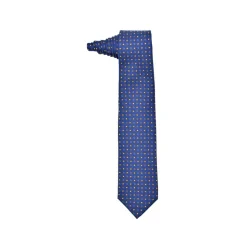 Fefè Napoli - Blue Navy 7 Folds Gentleman Silk Tie - Ties - Handmade in Italy - Luxury Exclusive Collection - Avvenice