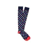 Fefè Napoli - Blue Pacman Dandy Men's Socks - Socks - Handmade in Italy - Luxury Exclusive Collection - Avvenice