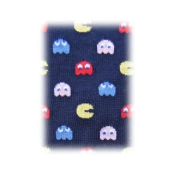 Fefè Napoli - Blue Pacman Dandy Men's Socks - Socks - Handmade in Italy - Luxury Exclusive Collection - Avvenice