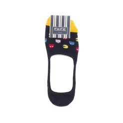Fefè Napoli - Blue Pacman Men's Peds - Socks - Handmade in Italy - Luxury Exclusive Collection - Avvenice