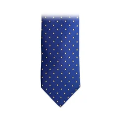 Fefè Napoli - Blue Penguin Dandy Silk Tie - Ties - Handmade in Italy - Luxury Exclusive Collection - Avvenice