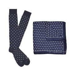 Fefè Napoli - Blue Pois Gift Box - Gift Box - Handmade in Italy - Luxury Exclusive Collection - Avvenice