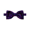 Fefè Napoli - Blue Red Butterfly Silk Bow-Tie - Bow-Tie - Handmade in Italy - Luxury Exclusive Collection - Avvenice