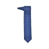 Fefè Napoli - Blue Royal 7 Folds Gentleman Silk Unlined Tie - Ties - Handmade in Italy - Luxury Exclusive Collection - Avvenice