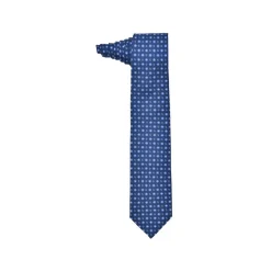 Fefè Napoli - Blue Royal 7 Folds Gentleman Silk Tie - Ties - Handmade in Italy - Luxury Exclusive Collection - Avvenice