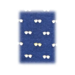 Fefè Napoli - Blue Sunglasses Dandy Men's Socks - Socks - Handmade in Italy - Luxury Exclusive Collection - Avvenice
