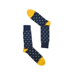 Fefè Napoli - Blue Sunglasses Short Dandy Men's Socks - Socks - Handmade in Italy - Luxury Exclusive Collection - Avvenice