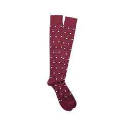 Fefè Napoli - Bordeaux Bottle Dandy Men's Socks - Socks - Handmade in Italy - Luxury Exclusive Collection - Avvenice