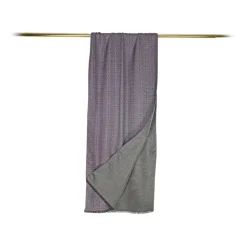 Fefè Napoli - Bordeaux Ear Double Gentleman Scarf - Scarves and Foulards - Handmade in Italy - Luxury Exclusive Collection - Avvenice