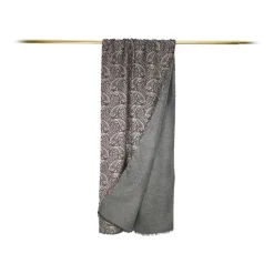 Fefè Napoli - Brown Cash Double Gentleman Scarf - Scarves and Foulards - Handmade in Italy - Luxury Exclusive Collection - Avvenice