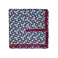 Fefè Napoli - Brown Cosma Silk Dandy Pocket Square - Pocket-Square - Handmade in Italy - Luxury Exclusive Collection - Avvenice