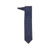 Fefè Napoli - Dark Blue 7 Folds Gentleman Silk Unlined Tie - Ties - Handmade in Italy - Luxury Exclusive Collection - Avvenice