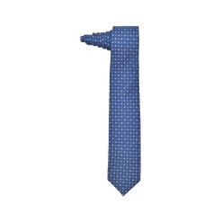 Fefè Napoli - Dark Blue 7 Folds Gentleman Silk Tie - Ties - Handmade in Italy - Luxury Exclusive Collection - Avvenice
