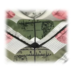 Fefè Napoli - Dell'Ovo Castle Silk Panorama Pocket Square - Pocket-Square - Handmade in Italy - Luxury Exclusive Collection - Avvenice