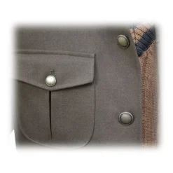 Fefè Napoli - Field Jacket Sahara Fango - Jackets - Handmade in Italy - Luxury Exclusive Collection - Avvenice