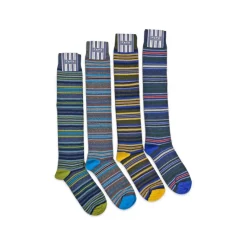 Fefè Napoli - Gift Box Basic Long Socks - Gift Box - Handmade in Italy - Luxury Exclusive Collection - Avvenice