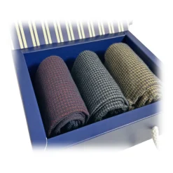 Fefè Napoli - Gift Box Basic Short Socks - Gift Box - Handmade in Italy - Luxury Exclusive Collection - Avvenice