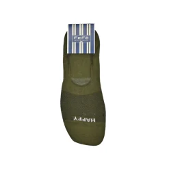 Fefè Napoli - Green Be Happy Men's Peds - Socks - Handmade in Italy - Luxury Exclusive Collection - Avvenice