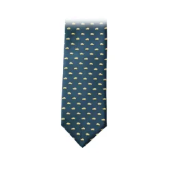 Fefè Napoli - Green Cinquecento Dandy Silk Tie - Ties - Handmade in Italy - Luxury Exclusive Collection - Avvenice