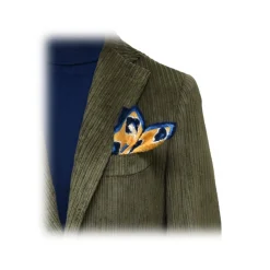 Fefè Napoli - Green Velvet Larocciatore Jacket - Jackets - Handmade in Italy - Luxury Exclusive Collection - Avvenice