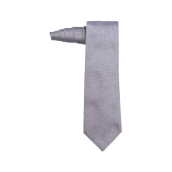 Fefè Napoli - Grey Business Silk Jacquard Tie - Ties - Handmade in Italy - Luxury Exclusive Collection - Avvenice
