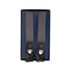 Fefè Napoli - Grey Pois Gentleman Suspenders - Braces - Handmade in Italy - Luxury Exclusive Collection - Avvenice