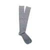Fefè Napoli - Grey Roses Dandy Men's Socks - Socks - Handmade in Italy - Luxury Exclusive Collection - Avvenice