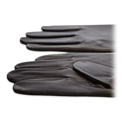 Fefè Napoli - Men's Brown Leather Gloves - Gloves - Handmade in Italy - Luxury Exclusive Collection - Avvenice