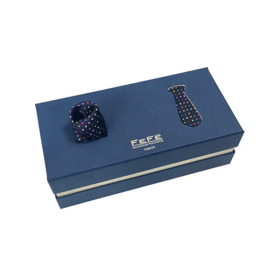 Fefè Napoli - Multicolor Pois Gift Box - Gift Box - Handmade in Italy - Luxury Exclusive Collection - Avvenice