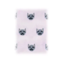 Fefè Napoli - Pink Cat Dandy Men's Socks - Socks - Handmade in Italy - Luxury Exclusive Collection - Avvenice