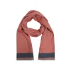 Fefè Napoli - Red Wool Elegance Scarf - Scarves and Foulards - Handmade in Italy - Luxury Exclusive Collection - Avvenice